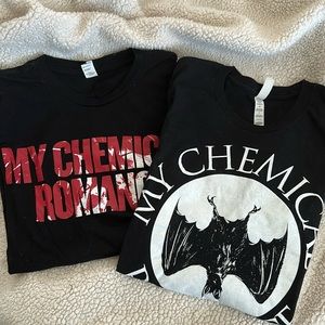 my chemical romance // bundle of 2 band tees